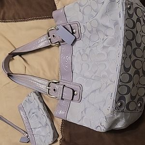 Coach purse set